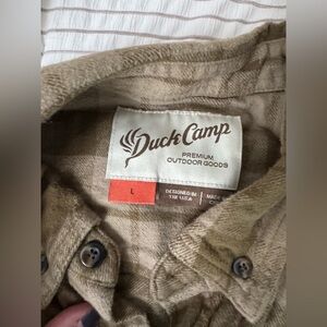 Duck Camp Tan Button-Up Shirt